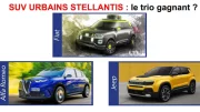 SUV urbains Stellantis : le trio gagnant ?