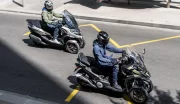 Essai Piaggio MP3 vs Kymco CV3 : le match des scooters 3-roues