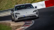 Nouveau record pour une Porsche Taycan préparée sur le Nürburgring
