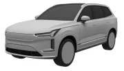 Volvo EXC90 (2023) : nouveaux détails et images du grand SUV électrique