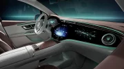 Mercedes EQE SUV : 1ère image officielle de l'habitacle de son futur modèle électrique