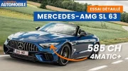 Essai vidéo de la Mercedes-AMG SL 63 (2022)