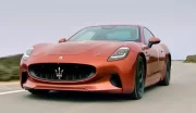 La Maserati GranTurismo Folgore se dévoile (presque) entièrement