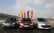 Essai Peugeot 308 SW, Hyundai i30 CW, Skoda Octavia Combi : breaks moyens mais maxi place