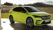 Le Skoda Enyaq RS iV débute sa commercialisation, voici le prix du SUV électrique sportif