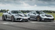 Essai Porsche 911 GT3 RS vs Cayman GT4 RS