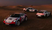 La Porsche 911 Dakar se dévoile avec trois livrées iconiques