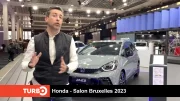Le stand Honda en direct du Salon de Bruxelles 2023