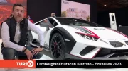 Lamborghini Huracan Sterrato en direct du salon de Bruxelles 2023