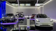 En direct du salon de Bruxelles 2023 - Le stand Tesla