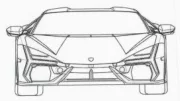 Fuite du brevet de la remplaçante de la Lamborghini Aventador