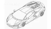 Voici les premières images de la remplaçante de la Lamborghini Aventador