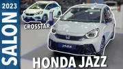 Bruxelles 2023 : Honda Jazz et Crosstar 2023, les plus futées de toutes!