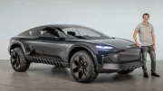 Audi activesphere (2023) : à bord du concept de crossover pick-up sans écrans