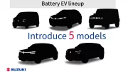 Cinq nouvelles Suzuki électriques d'ici 2030