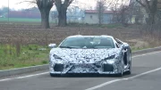 La remplaçante de la Lamborghini Aventador aperçue avant sa présentation