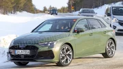 Audi A3 Sportback restylée : on l'a surprise sans le moindre camouflage