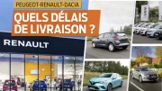 Peugeot, Renault, Dacia : le point sur les délais de livraison en 2023