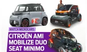 Citroën Ami vs Mobilize Duo et Seat Minimo : les microcars électriques des constructeurs