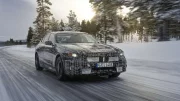 La BMW i5 termine son entraînement arctique