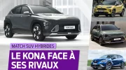 Hyundai Kona hybrid (2023) : le match face à ses concurrents