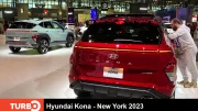 Nouveau Hyundai Kona, en direct du salon de New York 2023