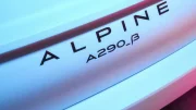 Alpine A290_B 2023 : Un nom et une esquisse
