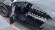 Nouvelle Tesla Model 3, l'intérieur en fuite