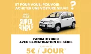 Fiat Panda Hybrid : une LOA à 5 € / jour, ça vous tente ?
