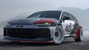 L'Audi RS 6 GTO concept fait sa première apparition publique au salon Top Marques Monaco