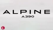 Scoop Alpine A390 (2025) : le nom du crossover GT électrique déposé