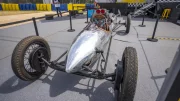 Baptisé Golgoth I, cet engin de type Belly Tank remporte le concours Hot Wheels aux 24 Heures du Mans