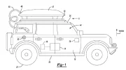Ford brevette un coffre de toit capable de recharger un véhicule électrique