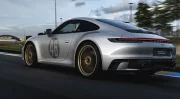 Pas de Ferrari mais une Porsche en version spéciale (tardive) Le Mans