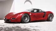 La supercar d'Alfa Romeo bientôt dévoilée, avec un moteur hybride de 800 ch