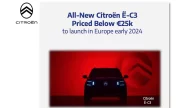 Une image de la nouvelle Citroën Ë-C3 électrique à moins de 25 000 euros a fuité