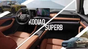 Les Skoda Kodiaq et Superb 2024 dévoilent leur planche de bord