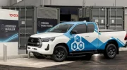 Toyota Hilux Hydrogen : pick-up à l'eau décomposée