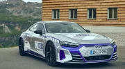 Nouvelle Audi RS e-tron GT ice race edition : ou comment rater la célébration des 40 ans d'Audi Sport