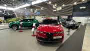 Le stand Alfa Romeo en direct du Salon de Lyon