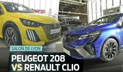 Peugeot 208 vs Renault Clio (2023) : le match des citadines restylées au Salon de Lyon