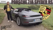 Essai vidéo Porsche 718 Spyder RS : à en perdre la tête (et les oreilles)
