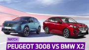 Nouveau BMW X2 vs Peugeot 3008 : Le SUV-coupé premium face à son rival généraliste