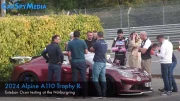 Le mystérieux prototype Alpine A110 R en 7'18 sur le Nürburgring ?
