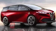 Un futur van Alfa Romeo ? Non, ce n'est pas une vanne
