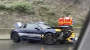 Une 3e Alpine A110 Gendarmerie accidentée : la malédiction continue