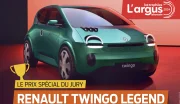 Trophées de L'argus 2024 : La Renault Twingo Legend remporte le Prix spécial du jury !