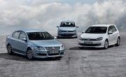 Volkswagen Polo, Golf et Passat Bluemotion : Vague bleue