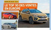 Quelles sont les 30 voitures les plus vendues en Europe ? Voici le Top 2024 !