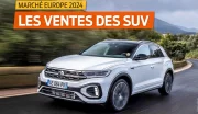 Top 30 des SUV neufs les plus vendus en Europe en 2024